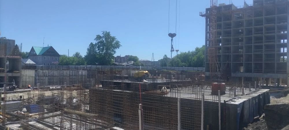 Динамика строительства ЖК «Парфеновская Горка», май 2026