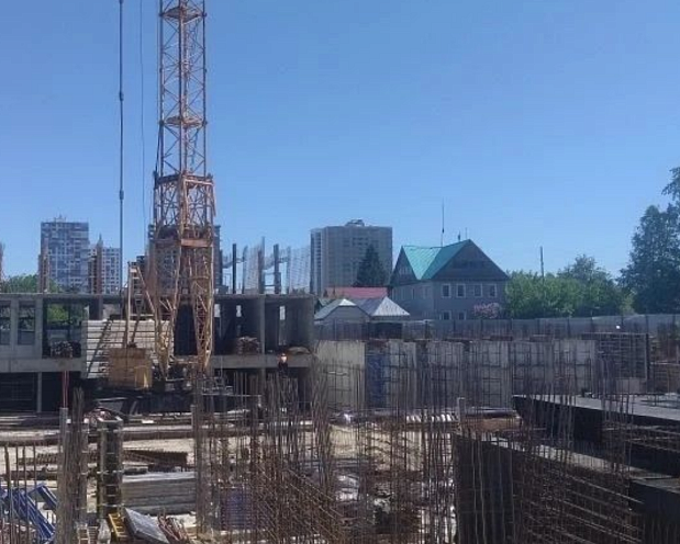 Динамика строительства ЖК «Парфеновская Горка», май 2026