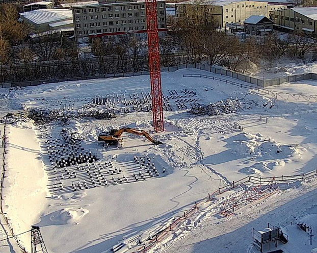 Динамика строительства ЖК "Приятное окружение", январь 2026