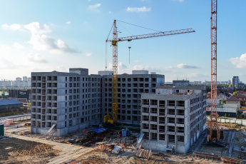 Динамика строительства ЖК "Эпитеты", август  2025