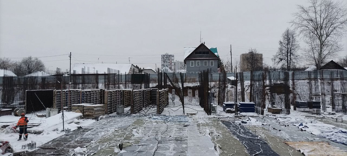 Динамика строительства ЖК "Парфеновская горка", декабрь 2025