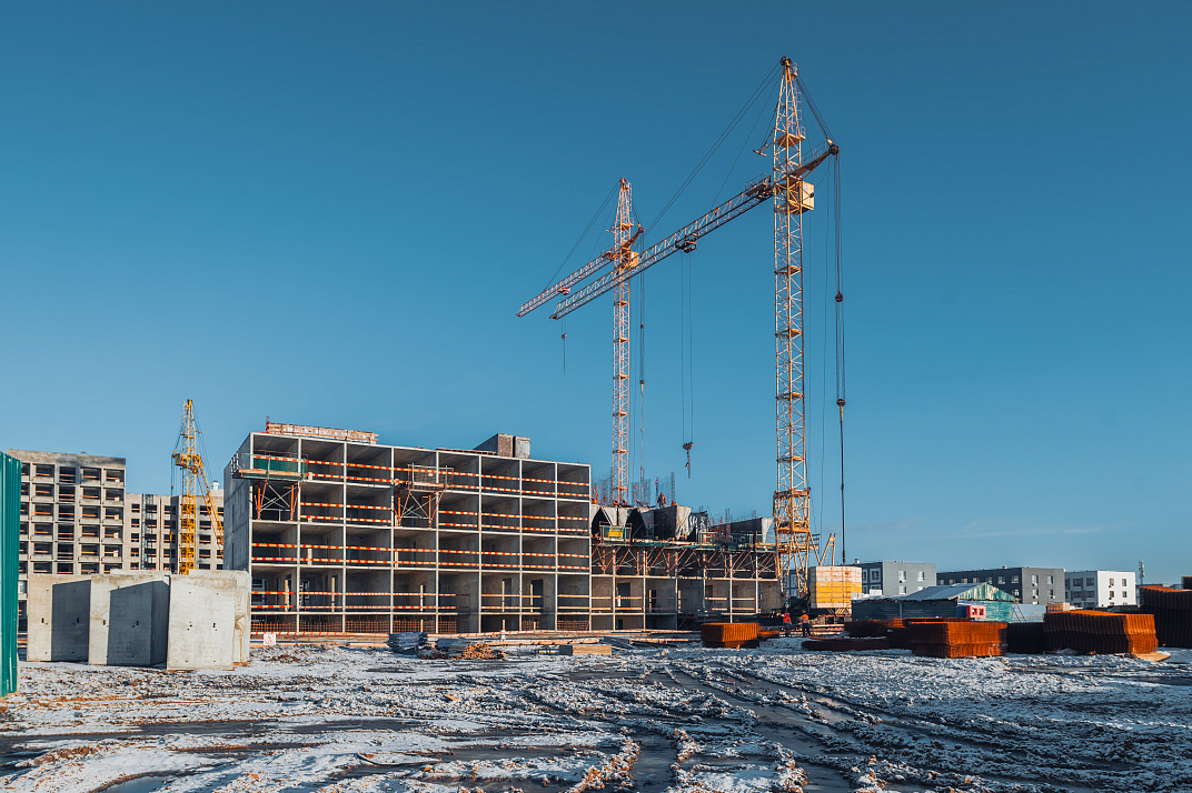 Динамика строительства ЖК "Эпитеты", ноябрь 2025