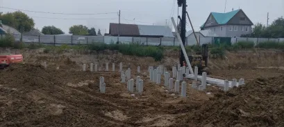 Динамика строительства ЖК "Парфеновская горка", август 2025