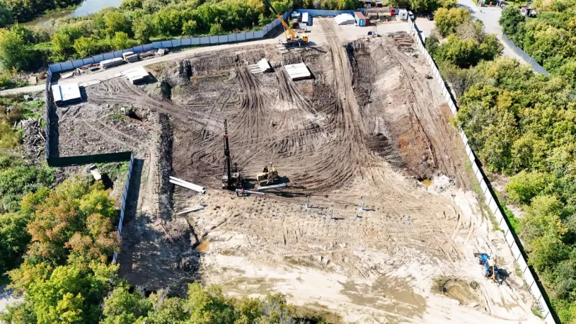 Динамика строительства ЖК "Приятное окружение", август 2025